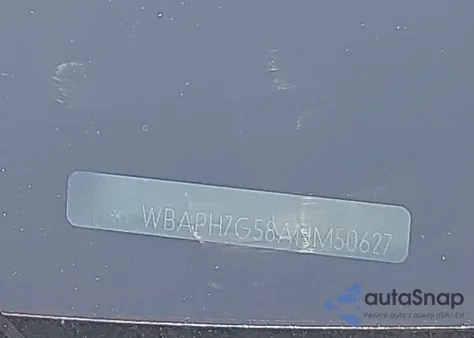 2010 BMW 328I z USA, uszkodzony, nr VIN WBAPH7G58ANM50627